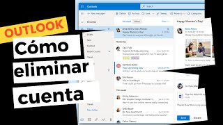 Cómo eliminar correo de Outlook Hotmail para siempre [upl. by Otrebogir]