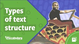 The 5 Types of Text Structure  Educational Rap for Language Arts Students [upl. by Mozza]