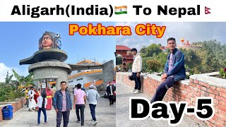 Finally Pokhara Pahuch Gye ⛰️ Day05 India 🇮🇳 To Nepal 🇳🇵 Bike Trip …trending viralvideo vlog [upl. by Nevear369]