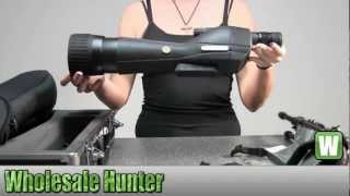 Leupold SX1 Ventana Spotting Scope 2060x80mm Kit Straight Black 111362 Gaming Unboxing [upl. by Zizaludba]