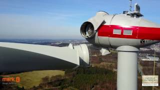 Errichtung einer Windkraftanlage Enercon E115 Lüdenscheid [upl. by Namolos]