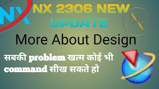 nx 2306 new update  nx tutorial in hindi SIEMENS NX SOFTWARE LEARNING more about design [upl. by Cataldo707]