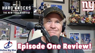 New York Giants Hard Knocks Episode One Review Can we get some adults in the room This is bad Joe [upl. by Dene]