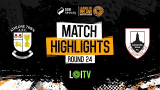 SSE Airtricity Mens First Division Round 24  Athlone Town 41 Longford Town  Highlights [upl. by Evyn245]