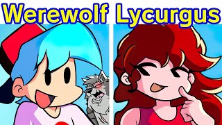 Friday Night Funkin VS Lycurgus The Werewolf FULL WEEK Cutscenes FNF ModBFGFLivid Lycanthrope [upl. by Adnilab]