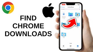 How to Find Chrome Downloads on iPhone [upl. by Cired]