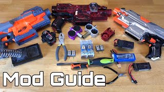 Your First Nerf Stryfe Mod Guide Definitive Elite Stryfe Step by Step Tutorial [upl. by Yendroc]