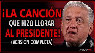 ¡La canción que hizo llorar al Presidente Un regalo de su esposa [upl. by Rambert]