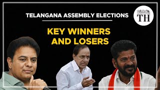 Telangana election results 2023  Key winner and losers  The Hindu [upl. by Anaynek619]