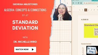 Algebra EOC Ep 67 Standard Deviation [upl. by Silden]
