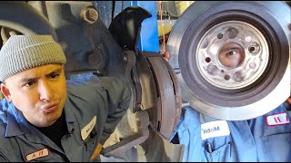 2008  2013 Toyota Highlander How to Replace Rear Brake Pads amp Brake Rotors [upl. by Marvel289]