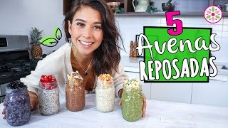 5 DESAYUNOS CRUDIVEGANOS  Saludables y Fáciles 🌿 Yovana [upl. by Trager359]