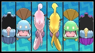 FULL CLAMPERL EVOLUTION TEAM Shiny Clamperl Huntail Gorebyss [upl. by Alletsirhc351]