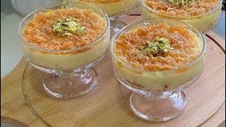 PERFECT KUNAFA RECIPE WITHOUT OVEN  Famous Arabian Dessert  The Perfect Mini Kunafa Recipe [upl. by Annirac]