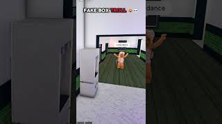 FAKE BOX TROLLING IN MM2 😂 roblox mm2 [upl. by Timothy]