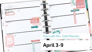 Plan With Me Faith Happy Planner® April 39 [upl. by Boland195]