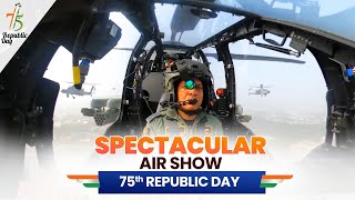 Wings of Pride Celebrating 75 Years with Republic Day Parade Air Show and Flypast [upl. by Ytak]