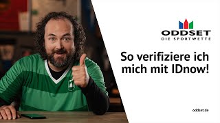 Wie verifiziere ich mich mit IDnow bei ODDSET  HowTo [upl. by Barhos854]