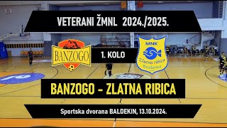 VETERANI ŽMNL BANZOGO  ZLATNA RIBICA 00 13102024 [upl. by Nat]