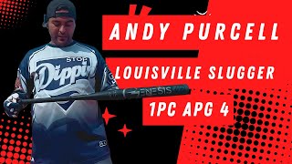 ANDY PURCELL APG4 LOUISVILLE SLUGGER [upl. by Rehtse]