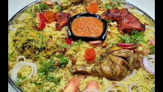 CHICKEN MANDI RECIPEHYDERABADI RESTAURANTSMARRIAGE STYLE ARABIAN MANDI [upl. by Moreta]