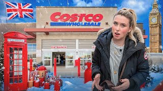 Inside Londons EXCLUSIVE Costco At Christmas [upl. by Frankhouse137]