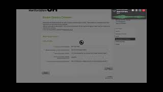 University Registration Guide with Audio  University of Hertfordshire [upl. by Aivatnuhs14]