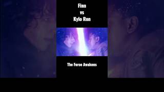 Lightsaber Duels Finn vs Kylo Ren starwars shorts lightsaber [upl. by Spector]