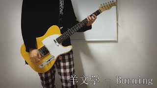 【推しの子】羊文学  Burning  Guitar Cover [upl. by Wons]