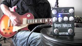 WAMPLER PEDALS  TRIPLE WRECK DEMO [upl. by Colinson296]