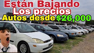 Estan Bajando Los precios Autos desde 260000 Tianguis de autos usados el planetario zona autos [upl. by Aicat]