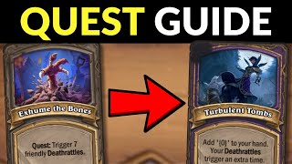 How Rank 1 Chooses Quests  Hearthstone Battlegrounds Guide [upl. by Fen47]