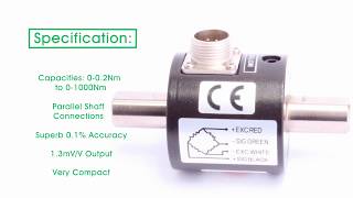 YDNS Miniature Shaft Torque Sensor torquesensor miniaturetorquesensor AppMeas [upl. by Candida312]