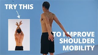 Full ROM Shoulder Mobility Exercise TRY THIS NOW [upl. by Peggie]