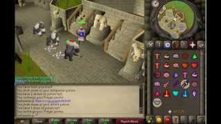 07 Old School Runescape AFK Training Monkey Guards [upl. by Mad26]