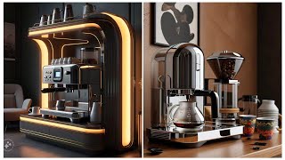 Farmhouse Fresh Coffee Station Design  Industrial Coffee Station Edgy amp Modern [upl. by Nahtanaj]