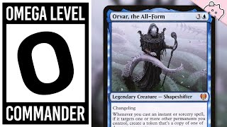 Omega Level Commander  Orvar the AllForm  Incredibly Powerful  Deck Tech  EDH  MTG [upl. by Fonz]