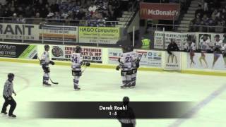 EIHL HIGHLIGHTS Fife Flyers vs Braehead Clan  13th December 2014 [upl. by Allard]