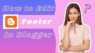 How to Edit Footer Section in Blogger  eCommerce Store  Part5  Sora Cart Template  Iqra Abbas [upl. by Nannette]