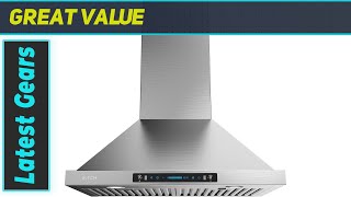 IKTCH 30inch Wall Mount Range Hood The Ultimate Kitchen Upgrade [upl. by Maddeu]