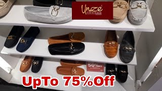 75 biggest sale of the year Unze londonAnum nazmoccasinssneakershigh heelspumps amp khussa [upl. by Huan]