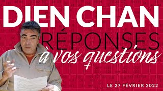 Réponses Dien Chan du 27 février 2022 [upl. by Annaliese]