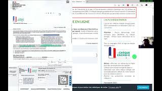 utiliser mon chèque énergie en ligne cette année [upl. by Akimas894]