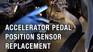 Accelerator Pedal Position Sensor Replacement  Chevy Silverado 2500 [upl. by Inavihs]