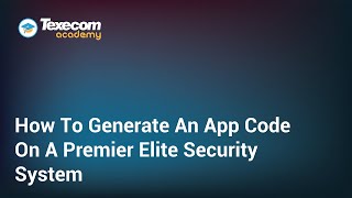 How To Generate An App Code From The Engineers Menu Of A Texecom Premier Elite Security System [upl. by Pigeon]