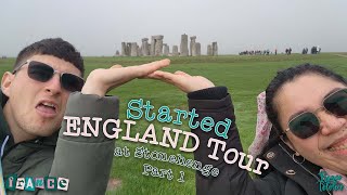 How our ENGLAND Tour Started English Heritage  Stonehenge [upl. by Eittah]