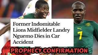 Former IndomitableLions Midfielder Landry Nguemo Dies in Car Accident [upl. by Ynneb]