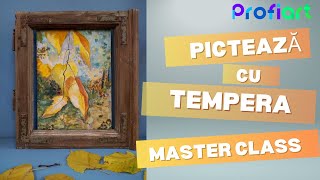 🖌️Pictează cu tempera Master Class [upl. by Gulick]