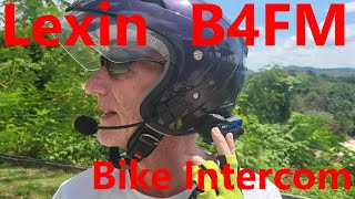 Best Motorbike Bluetooth Intercom Headset The LEXIN B4FM [upl. by Alya249]