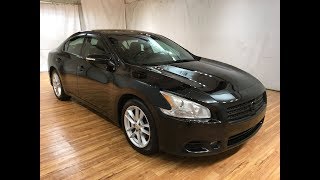 2009 Nissan Maxima 35 S LEATHER MOONROOF Cavision [upl. by Etsyrk]